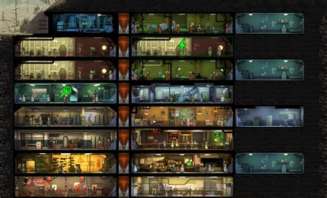 fallout shelter rooms sizes.